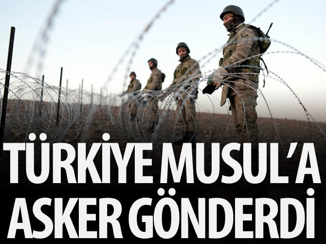 Musul'a eğitim amaçlı Türk askeri