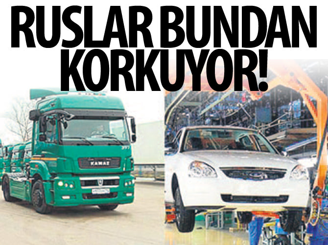 Rusya'da yedek parça korkusu