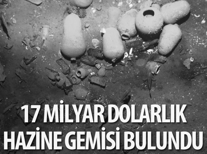 Kolombiya'da batık hazine gemisi bulundu