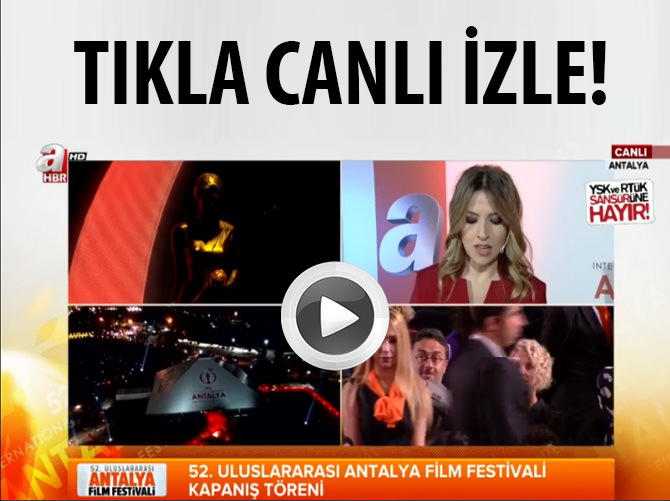 Antalya'da ödüller sahiplerini buluyor