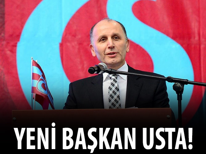 Trabzonspor'un yeni başkanı Muharrem Usta!