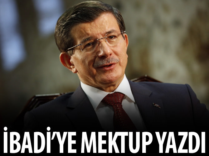 Davutoğlu'ndan İbadi'ye mektup