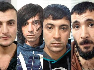 Karın deşip kafa derisi yüzen gasp çetesi