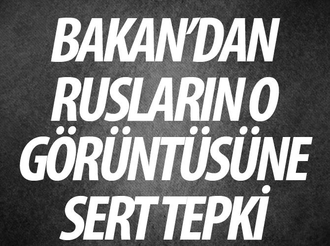 Dışişleri Bakan'ından o görüntüye sert tepki
