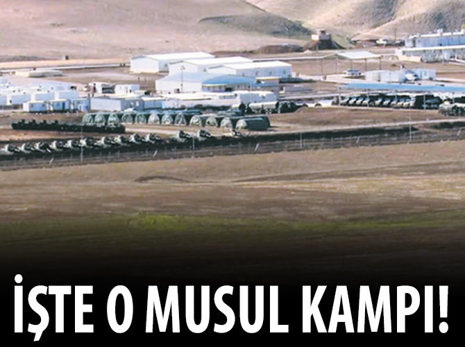 İşte Türkiye'nin Başika'daki karargahı