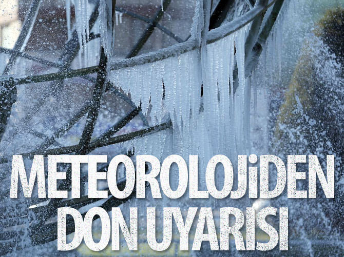 Meteorolojiden don uyarısı