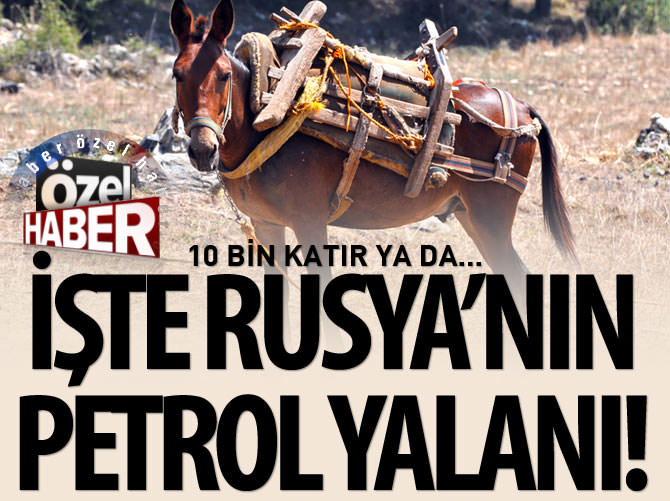 İşte Rusya’nın petrol yalanı!