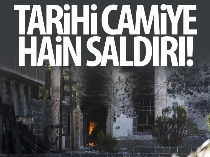 Sur'da tarihi camiye terör saldırısı