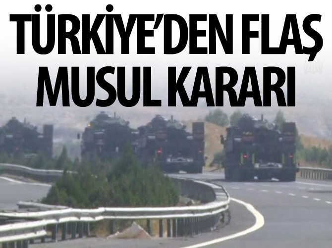 Musul'a asker sevkiyatı durdu