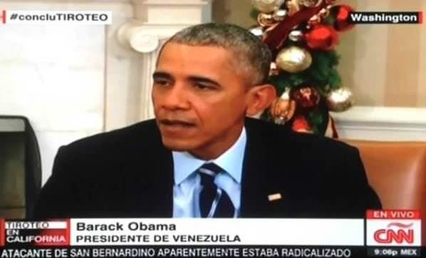 CNN, Obama'yı Venezuela Başkanı yaptı! - 1