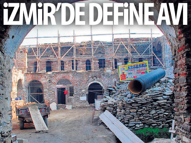 İzmir'de define avı!