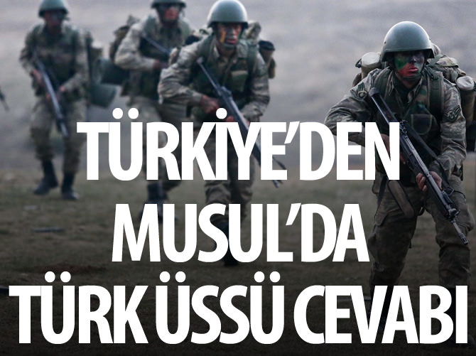 Türkiye’den Musul’da Türk üssü cevabı
