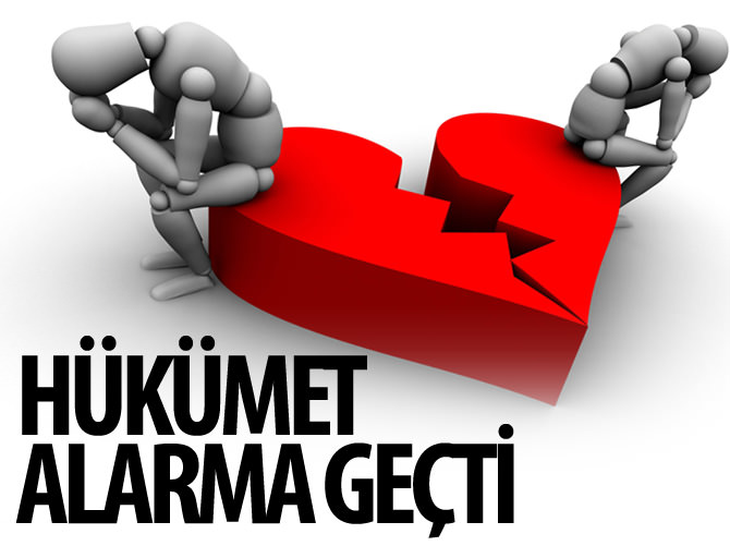 Hükümet'ten boşanmalara karşı önlem