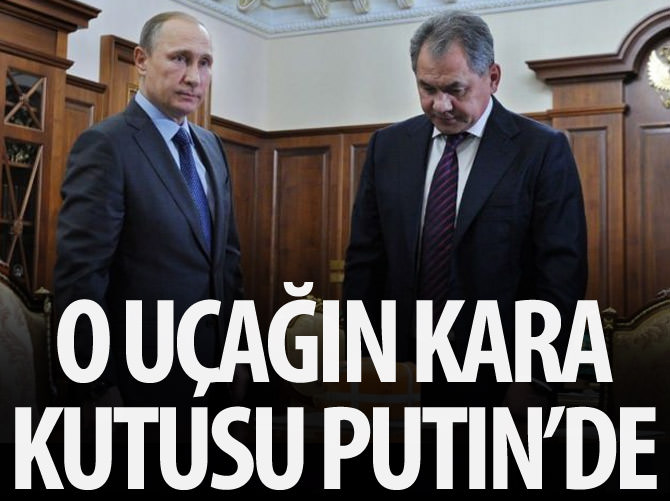 Putin'den kara kutu açıklaması