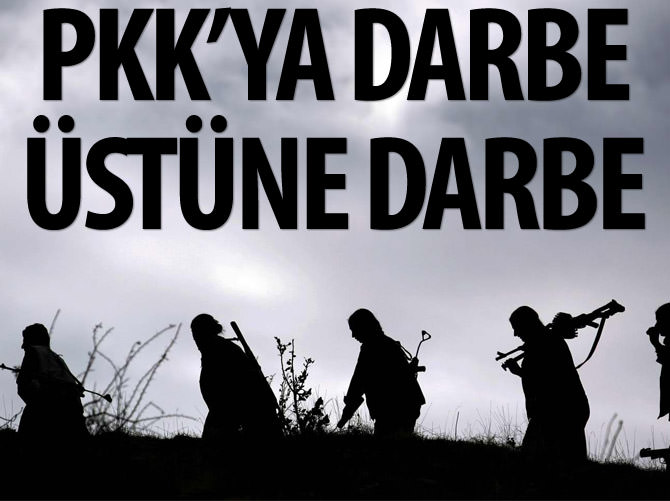 PKK'ya darbe üstüne darbe