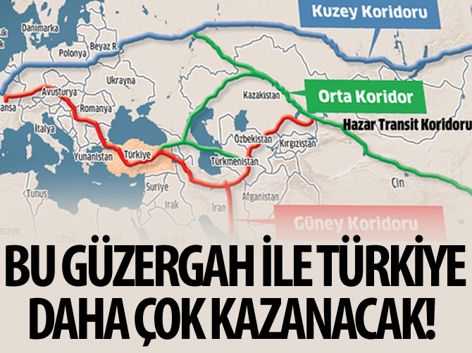Türkiye'ye yeni pazarlar kazandıracak güzergah