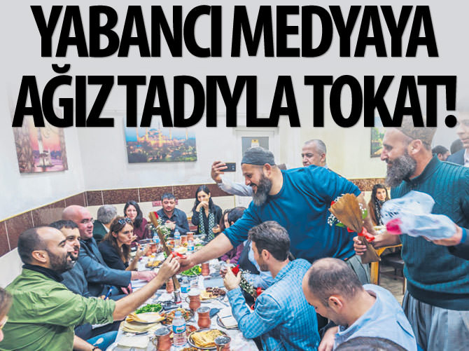 Yabancı medyaya ağız tadıyla tokat!
