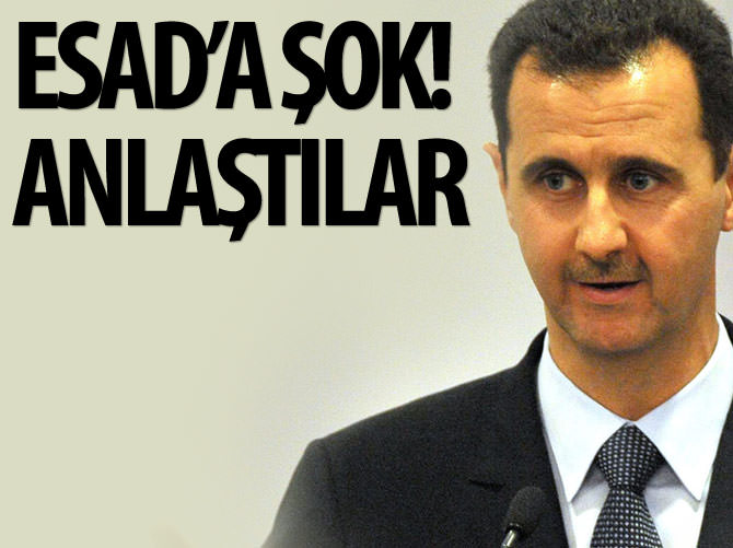 Esad'a büyük şok! Anlaştılar