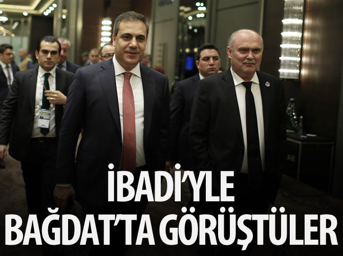 İbadi'yle Bağdat'ta görüştüler