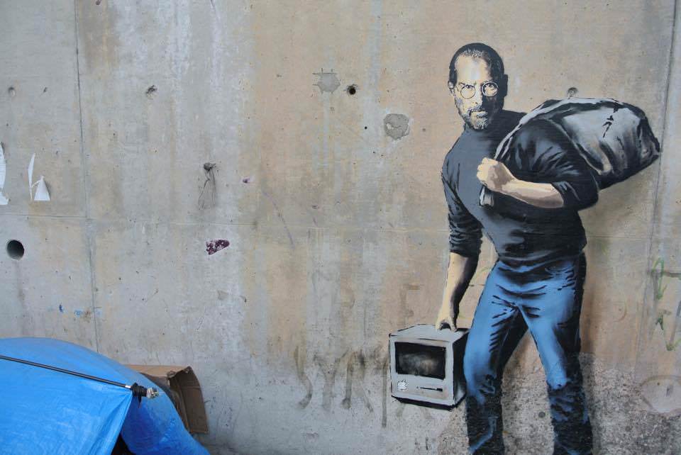 Steve Jobs mülteci kampında