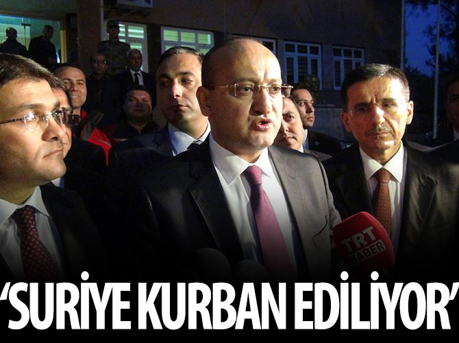 Akdoğan: Suriye kurban ediliyor