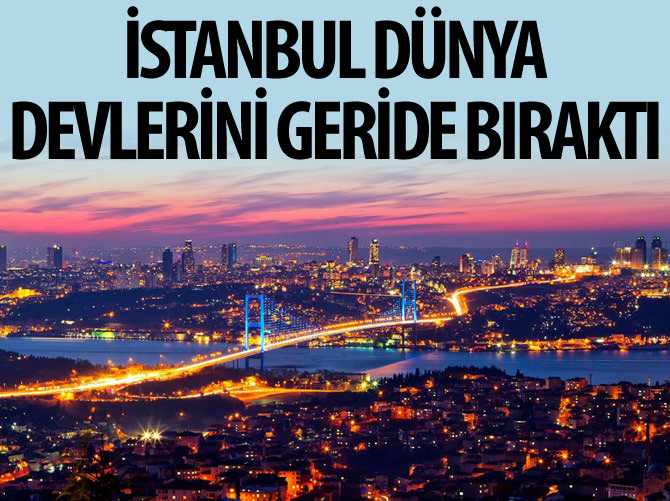 İstanbul dünyanın 20'nci mega şehri