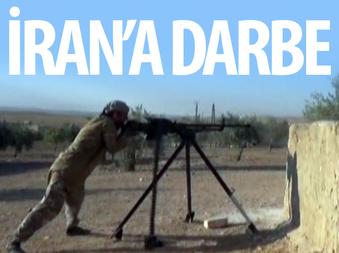 Suriye'de İran'a darbe