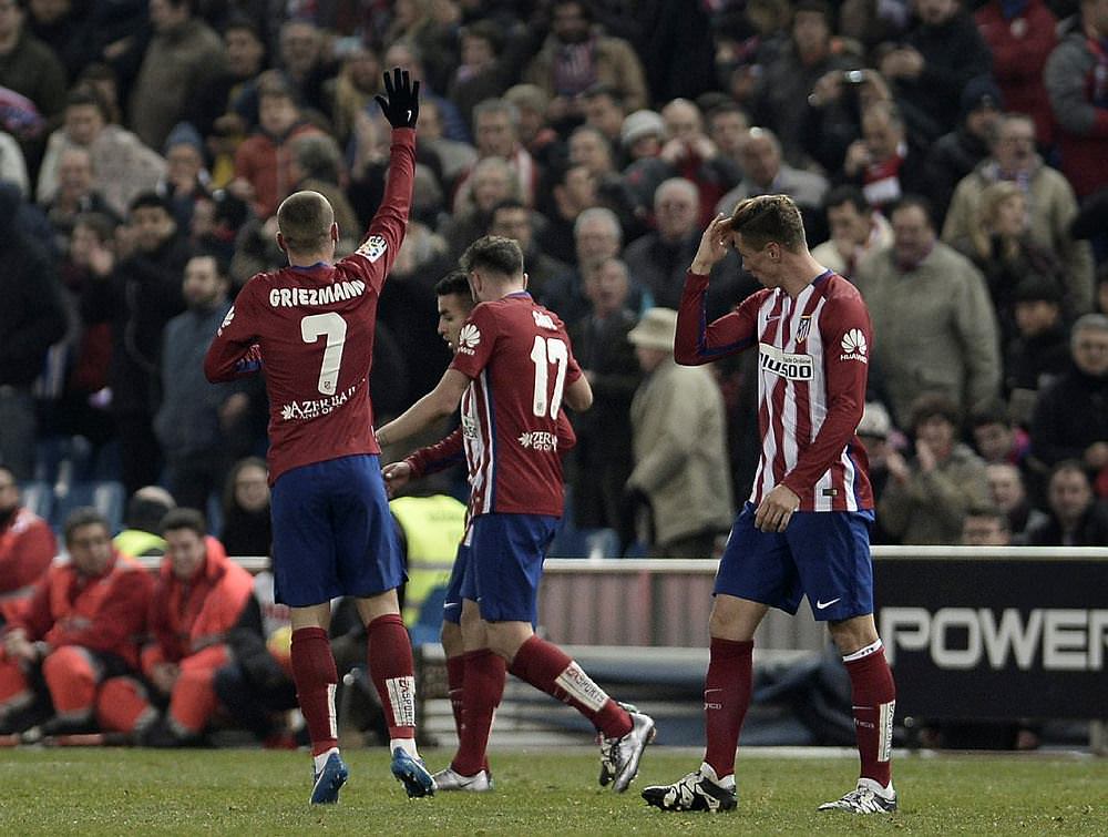 Atletico Madrid liderliğe ortak oldu