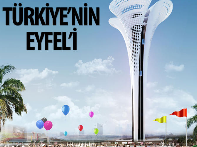 Türkiye'nin Eyfel'i günde 3 metre yükseliyor