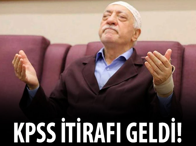 KPSS iddianamesinde himmet itirafı