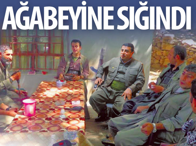 Demirtaş ağabeyine sığındı!