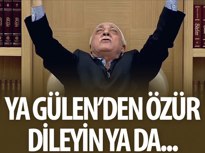 Sızıntı Dergisi ve Zaman yazarı çıldırdı: Ya Gülen'den özür dileyin ya da...