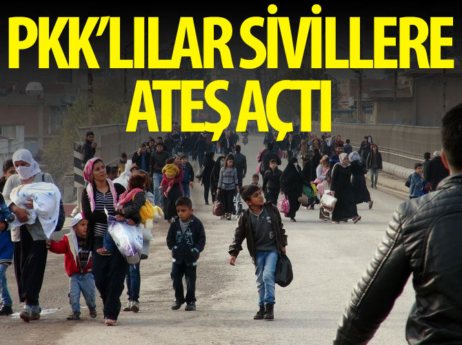 Cizre'de teröristler vatandaşların üzerine ateş açtı