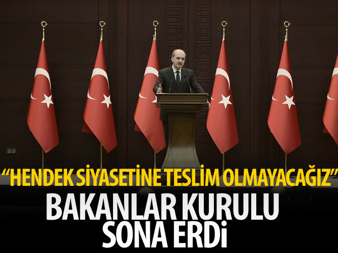 Kurtulmuş: Bölge halkı 'hendek siyaseti'nden illallah diyor