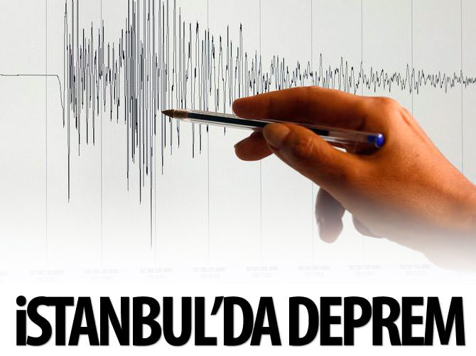 Şile açıklarında 4.0 büyüklüğünde deprem