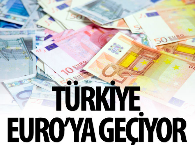 Türkiye, 2 yıl içinde 'EURO'ya geçiyor