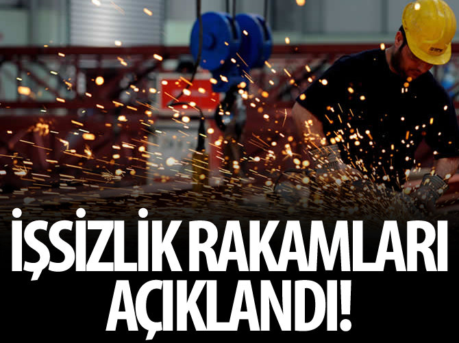İşsizlik rakamları açıklandı
