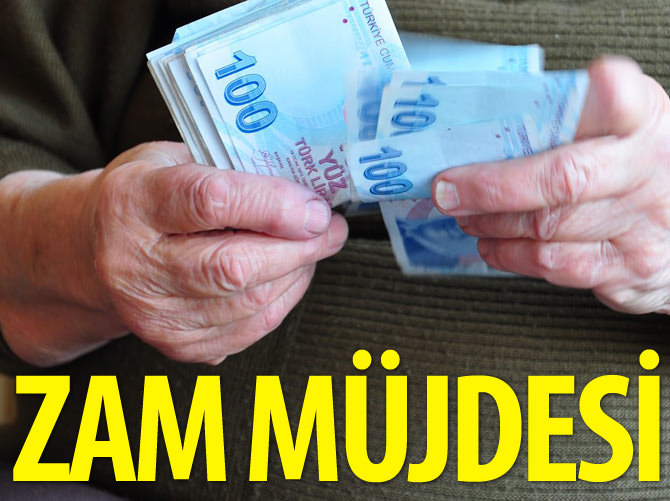 Emekliye zam müjdesi!