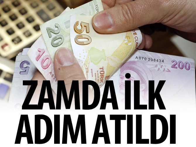 Emeklilere zam için ilk adım atıldı