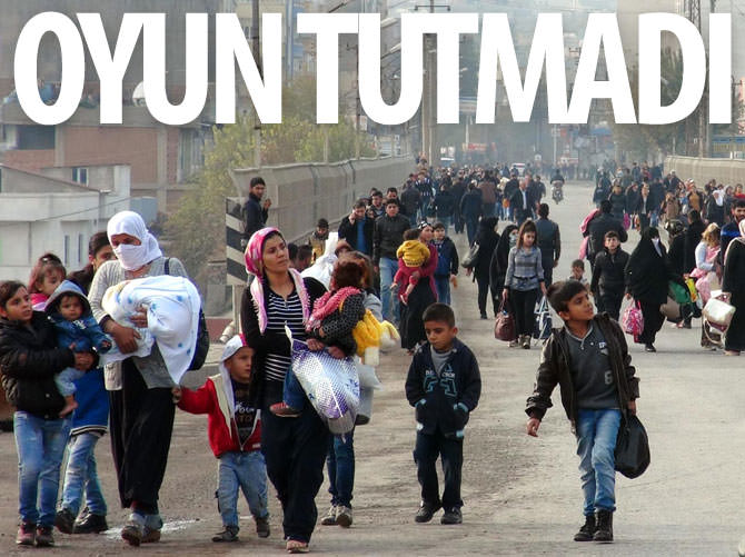 PKK'nın oyunu tutmadı