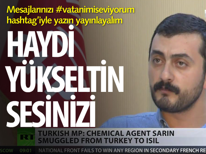 Haydi yükseltin sesinizi!