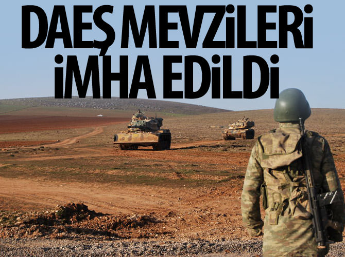 Davutoğlu: DAEŞ mevzileri imha edildi