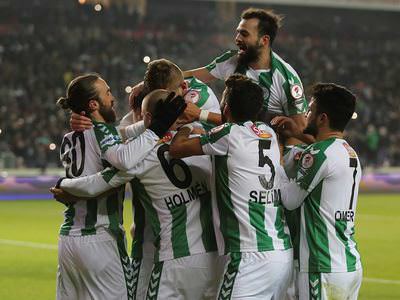 Torku Konyaspor kupada tek golle kazandı