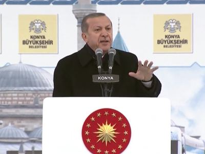 Erdoğan, O hendeklerde yok olacaksınız!