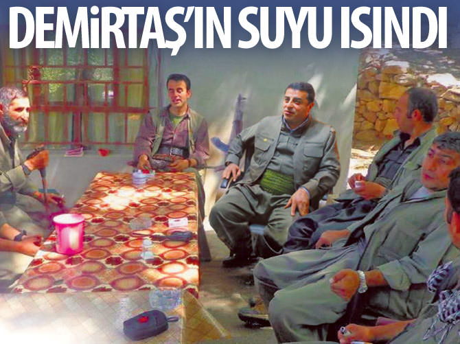 HDP'li Demirtaş'ın suyu ısındı