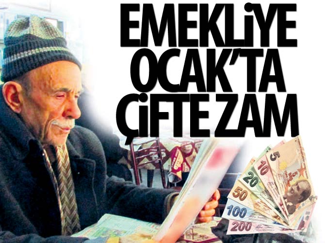 Emekliye ocakta çifte zam