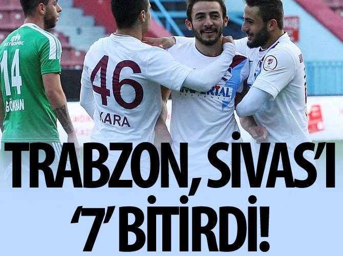 1461 Trabzon '7' bitirdi!