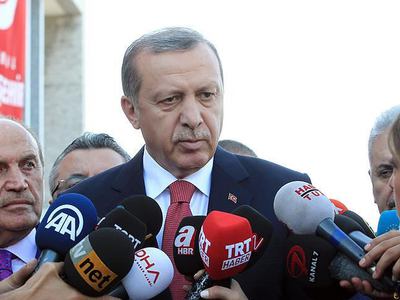 Erdoğan, şehit ailelerine başsağlığı diledi