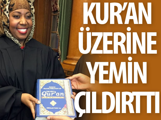 Kur’an üzerine yemin çıldırttı