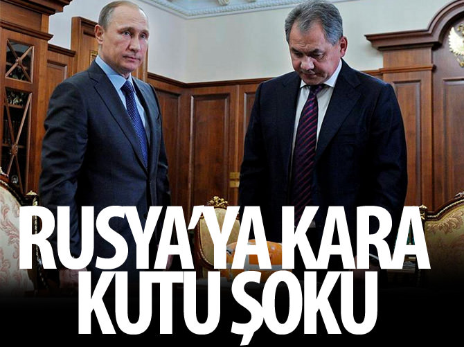 Rusya'ya kara kutu şoku!